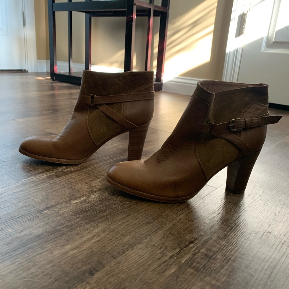 Comptoir Des Cotonniers Leather Ankle Boots